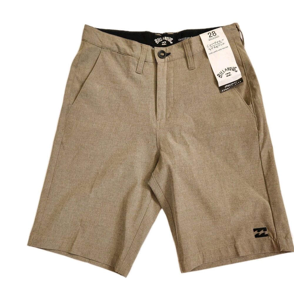 Billabong Crossfire Submersible Hybrid Boardshorts Men's 28 Khaki Gorpcore Swim